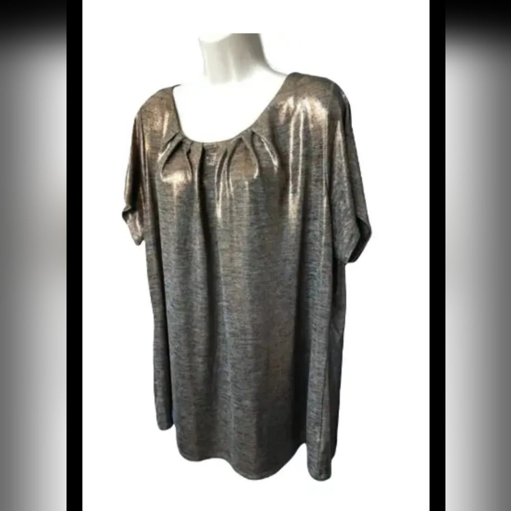 Worthington New Shimmer Blouse NWT 2x